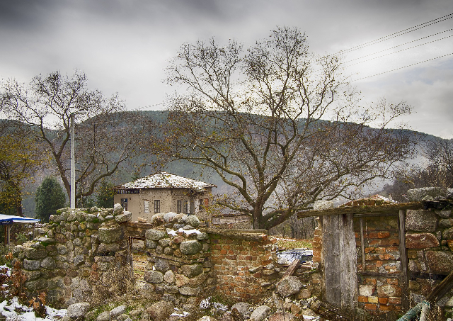 Ein kleines Dorf in Pirin